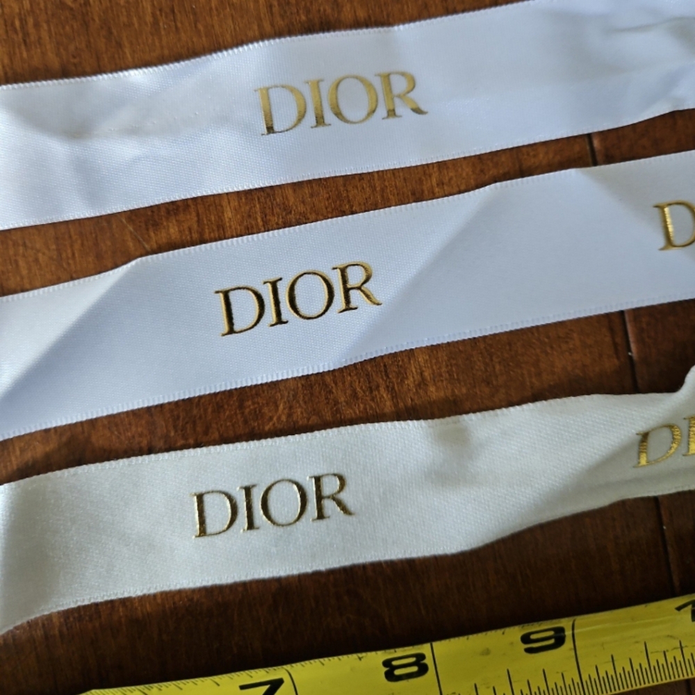 Dior ribbons
